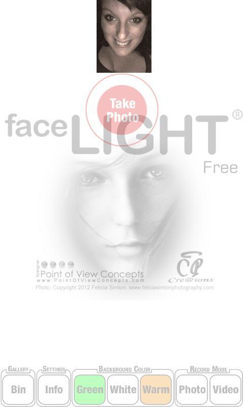 faceLIGHT Selfie Selfies Flash