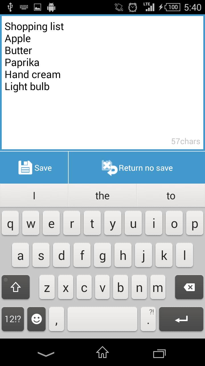 Notepad S