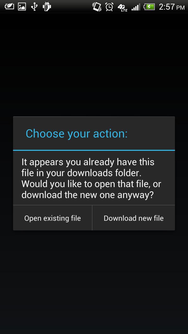 Already Downloaded?