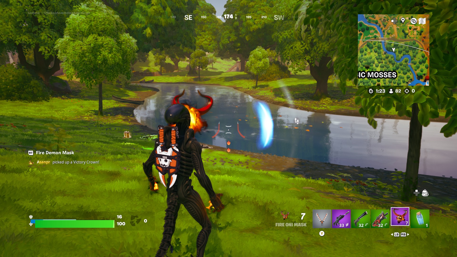 Bagaimana memutuskan untuk menggunakan topeng atau membersihkannya di Fortnite