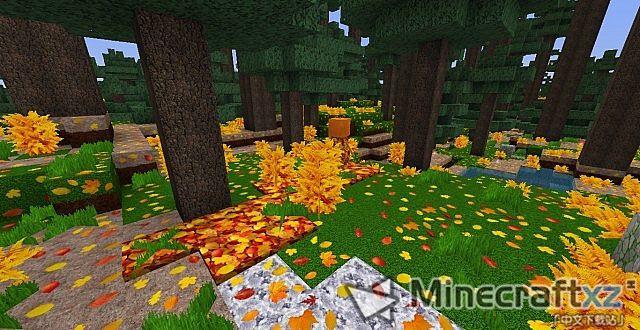 Paquete de material HD de Autumn HD de Zarda Zedercraft Autumn HD Resource Pack