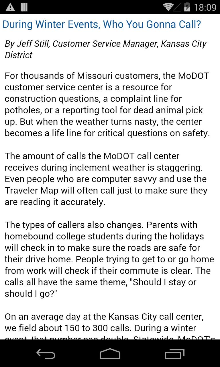 MoDOT Now