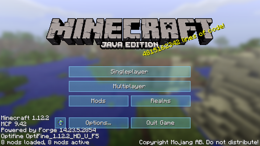 透明科技化GUI界面材質包——Dimension Of Nothingness GUI