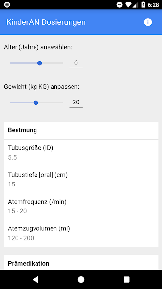 KinderAN Dosierungen