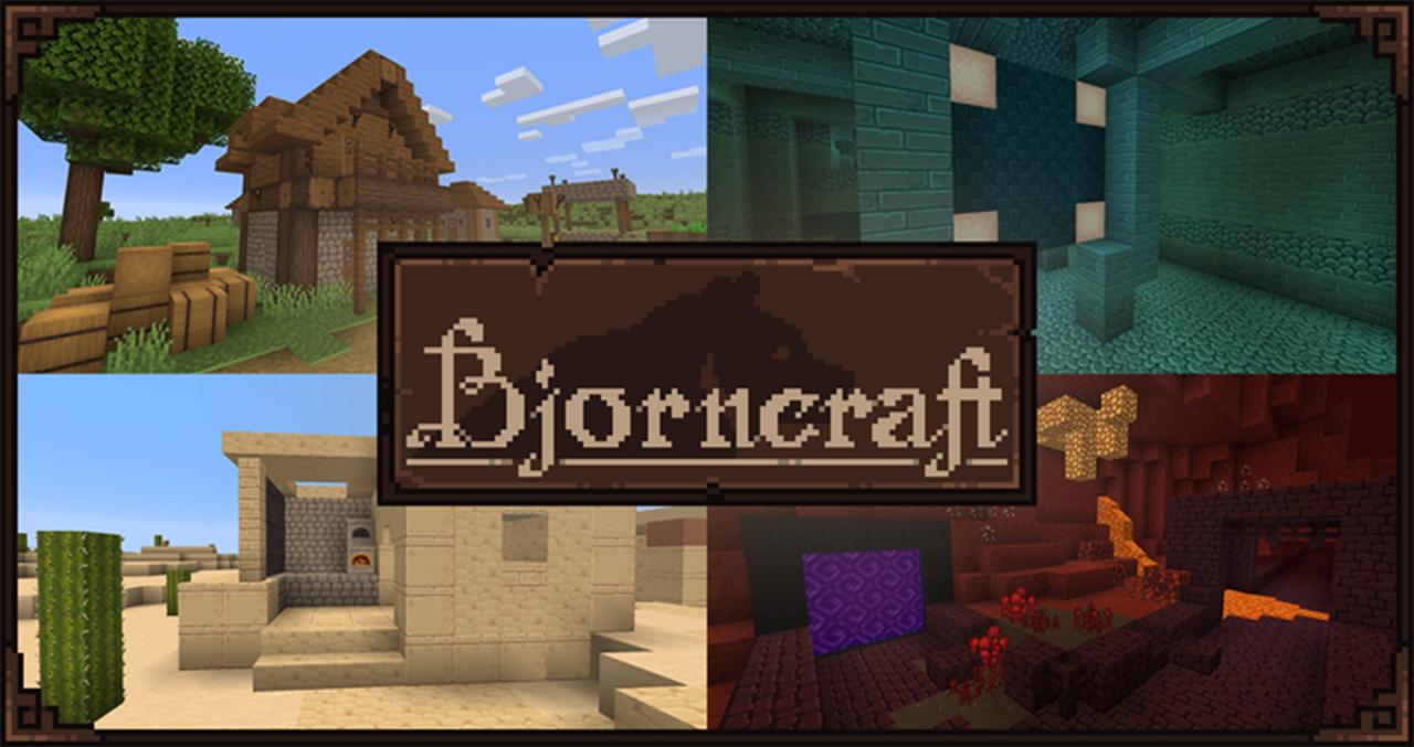 Bjorncraft | Minecraft 1.15.2/1.14.4 Пакет ресурсов