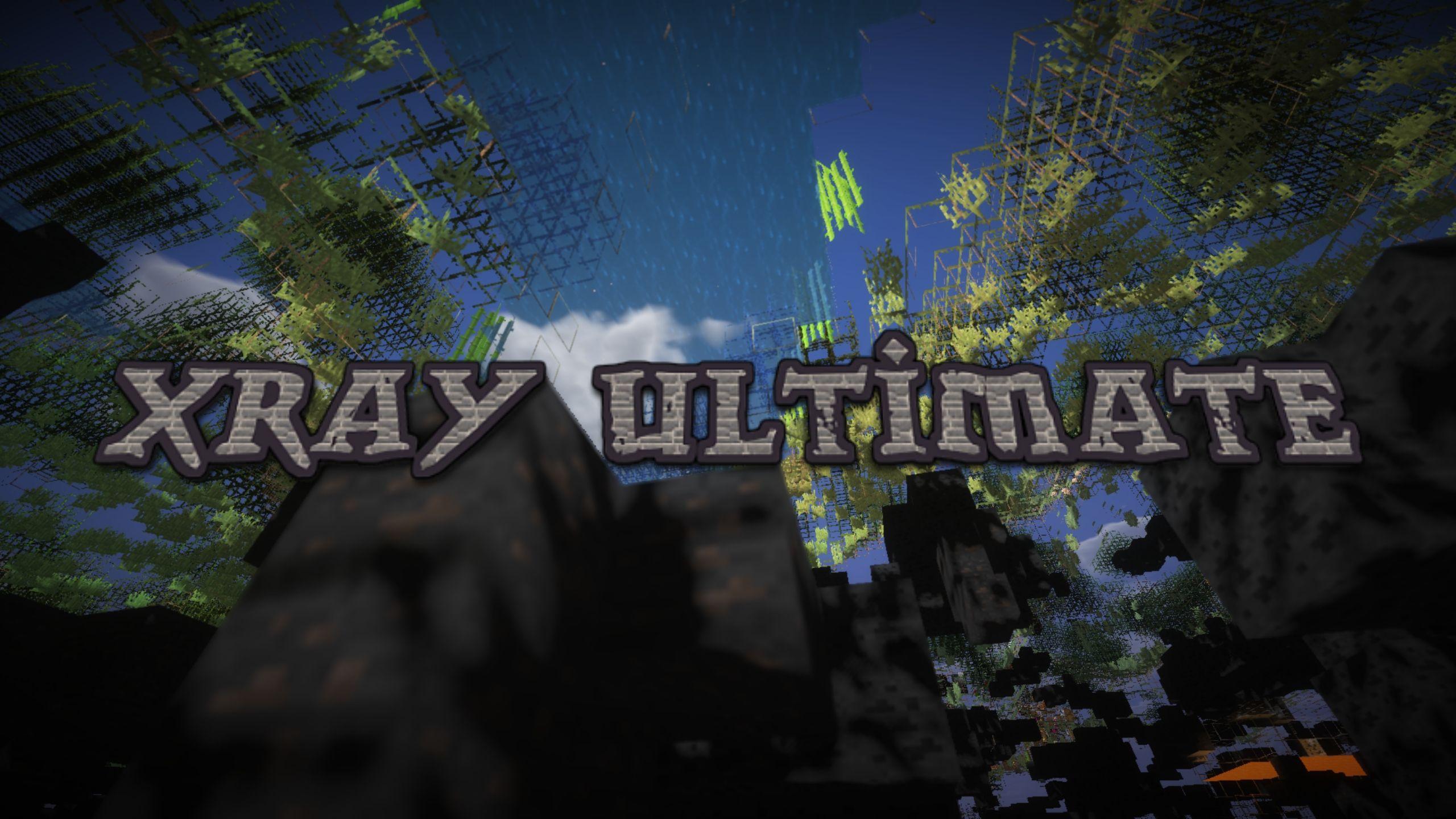 แพ็คเกจทรัพยากร Minecraft Xray Ultimate
