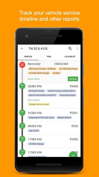 Service Tracker