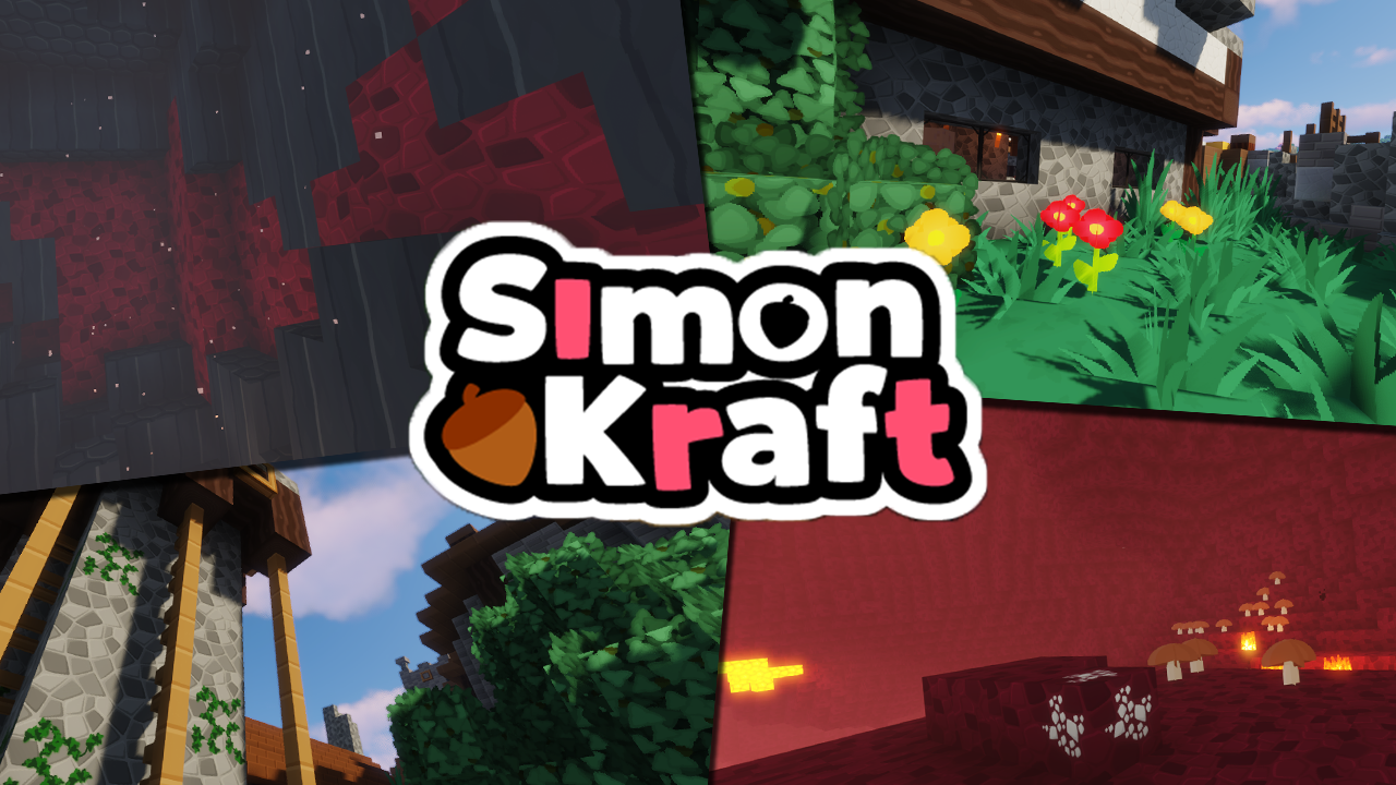 Minecraft Simonkraftリソースパッケージ