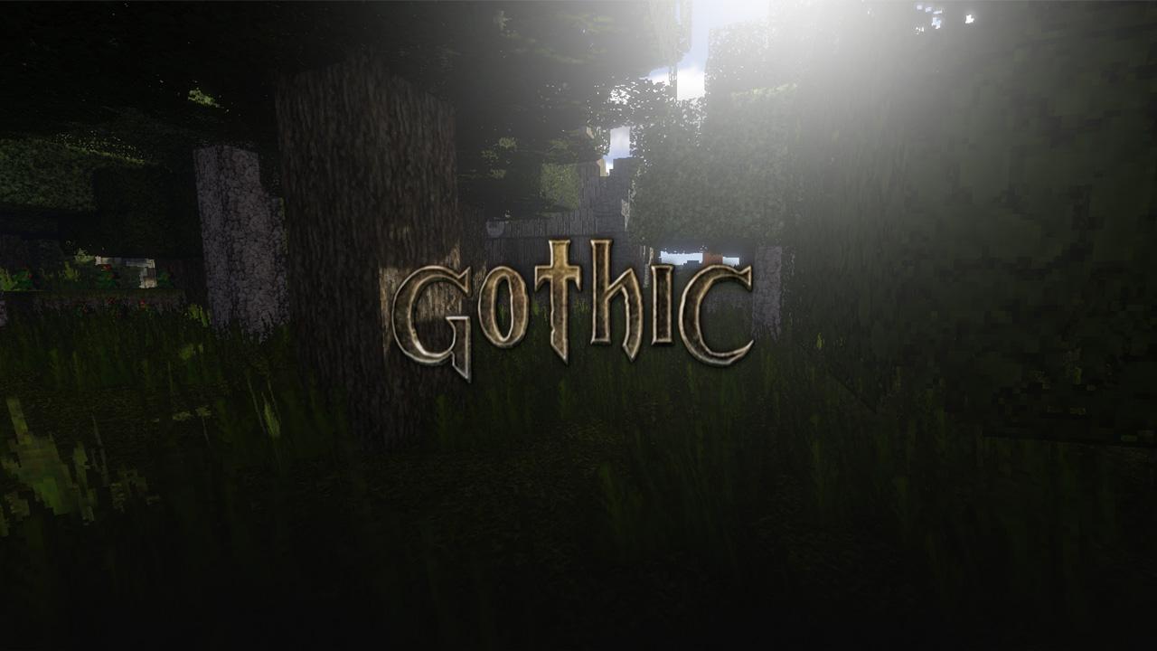 حزمة الموارد القوطية Minecraft