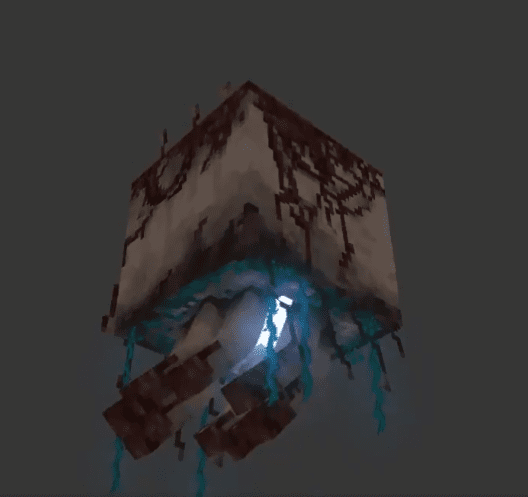 Minecraft Древний глиночный пакет для демона.