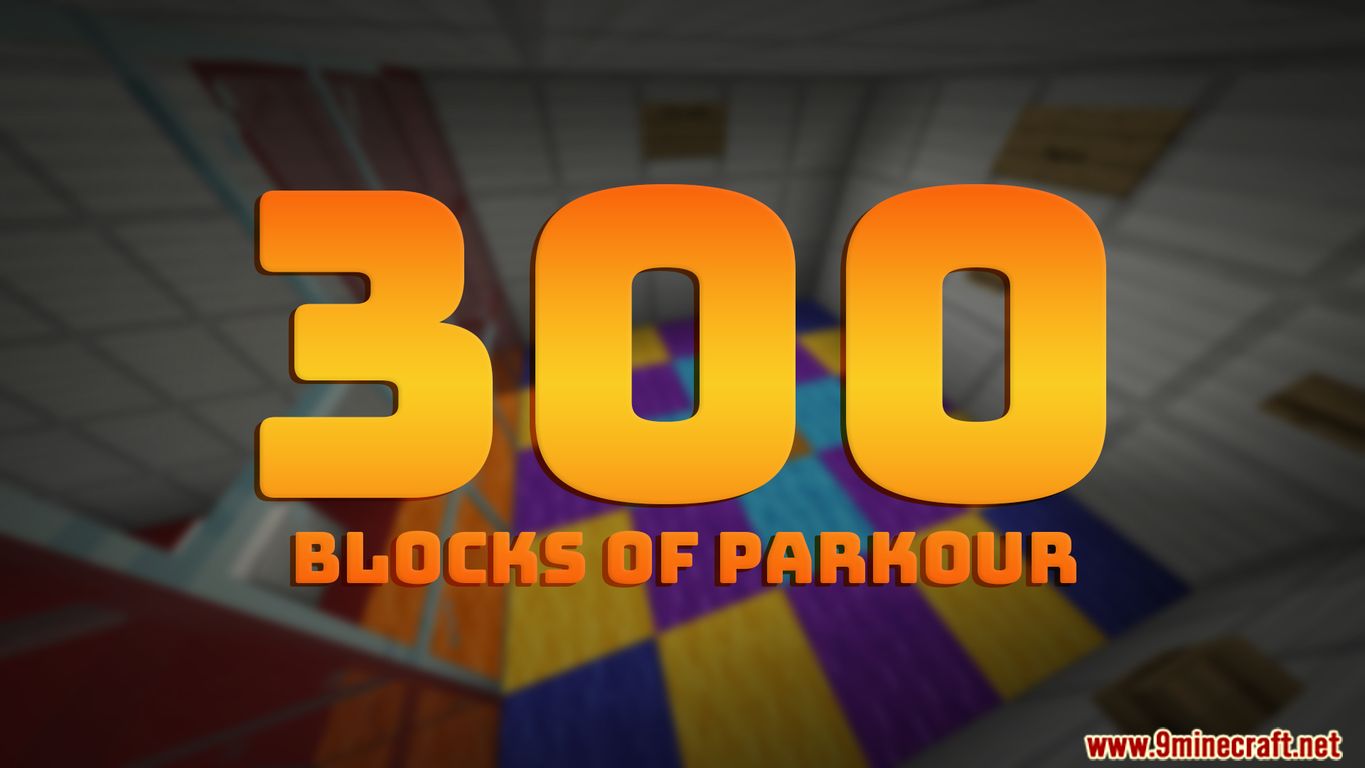 300 Blocks Parkour Map | Minecraft Version 1.14.4