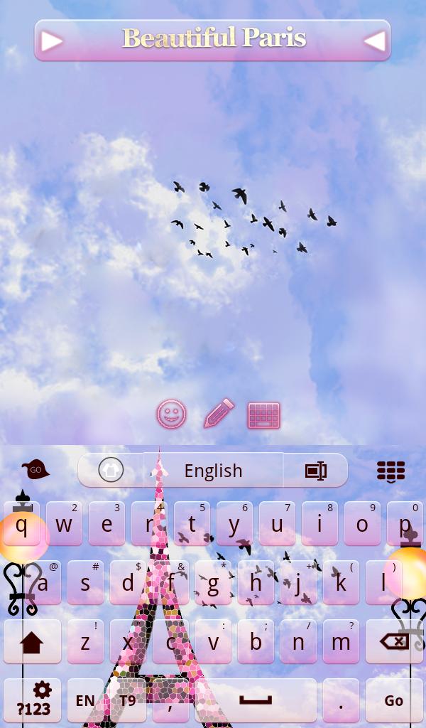 Beautiful Paris Keyboard