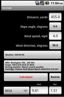 Strelok. Ballistic calculator