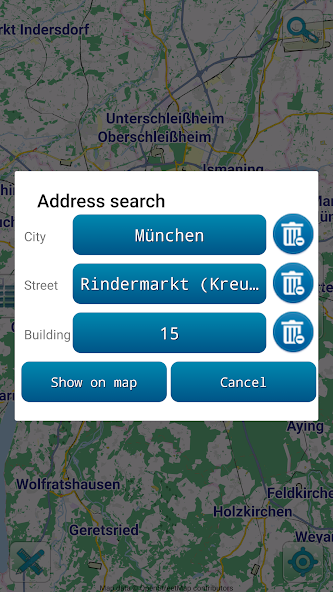 Map of Munich offline