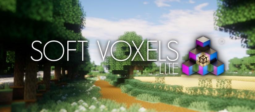 Voxels suaves Luz e sombra (luz suave e sombra) 1.20.1