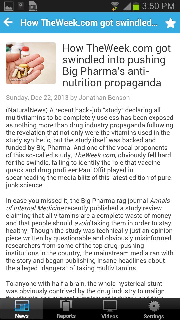 Natural News Mobile