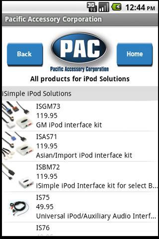 Pacific Accessory Corporation