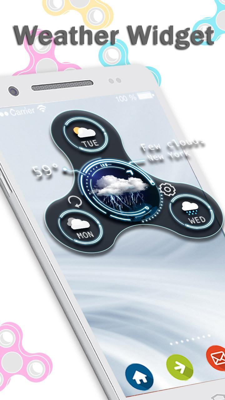 Virtual Fidget Spinner Game