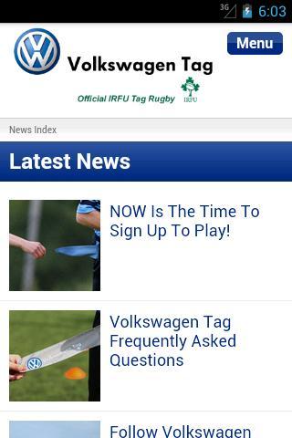 IRFU VW Tag