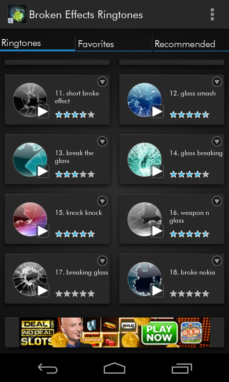Broken Effects Ringtones