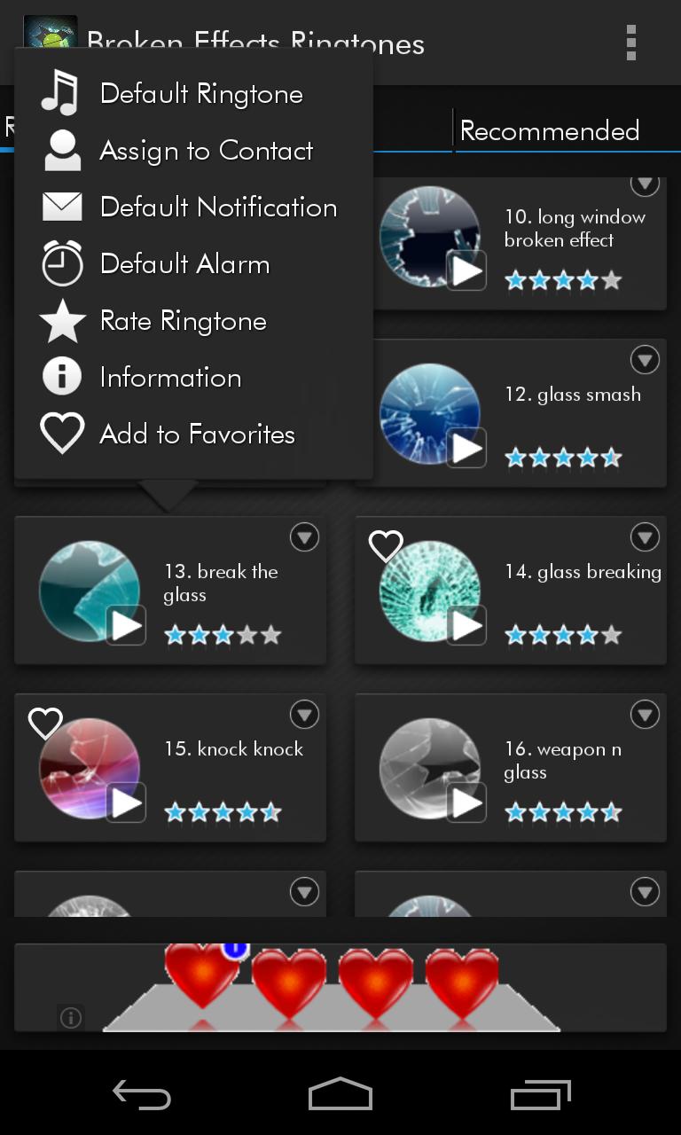 Broken Effects Ringtones