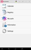 Menstrual Ovulation Calendar