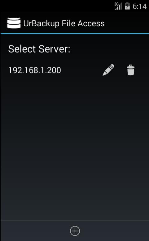 UrBackup File Access