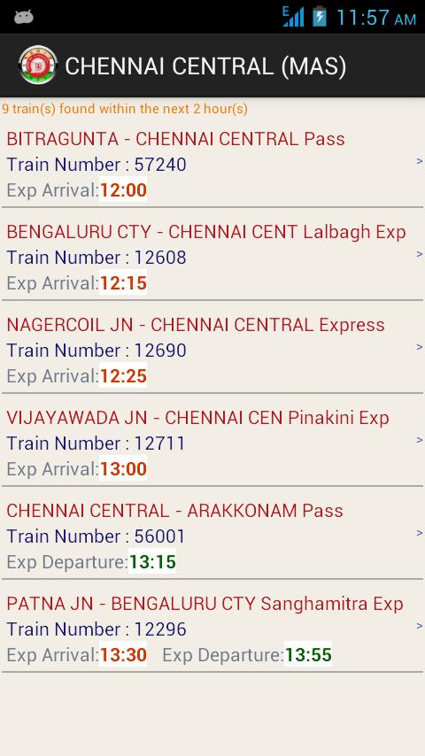 NeXT TRAIN - Indian Railway