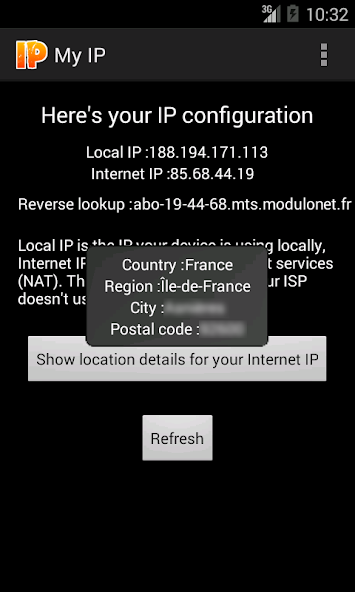 My IP