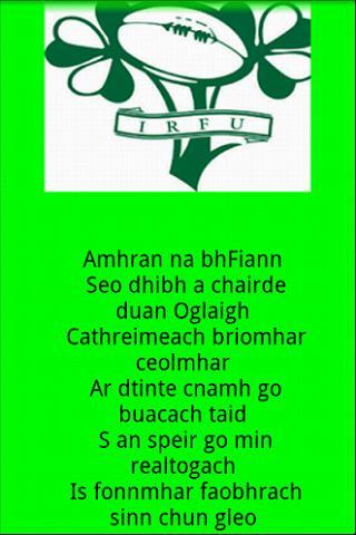 Six Nations Anthems