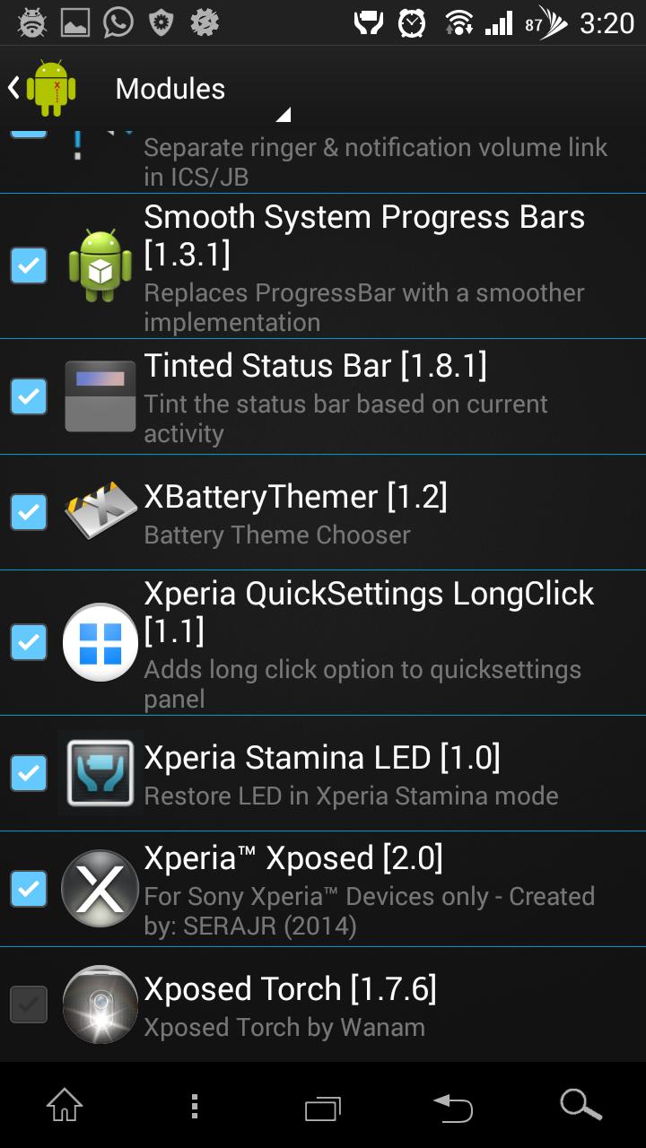 Xperia Stamina Mode LED