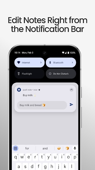push note