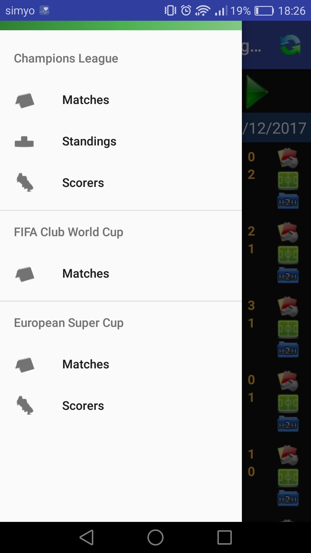 Widget Champions League