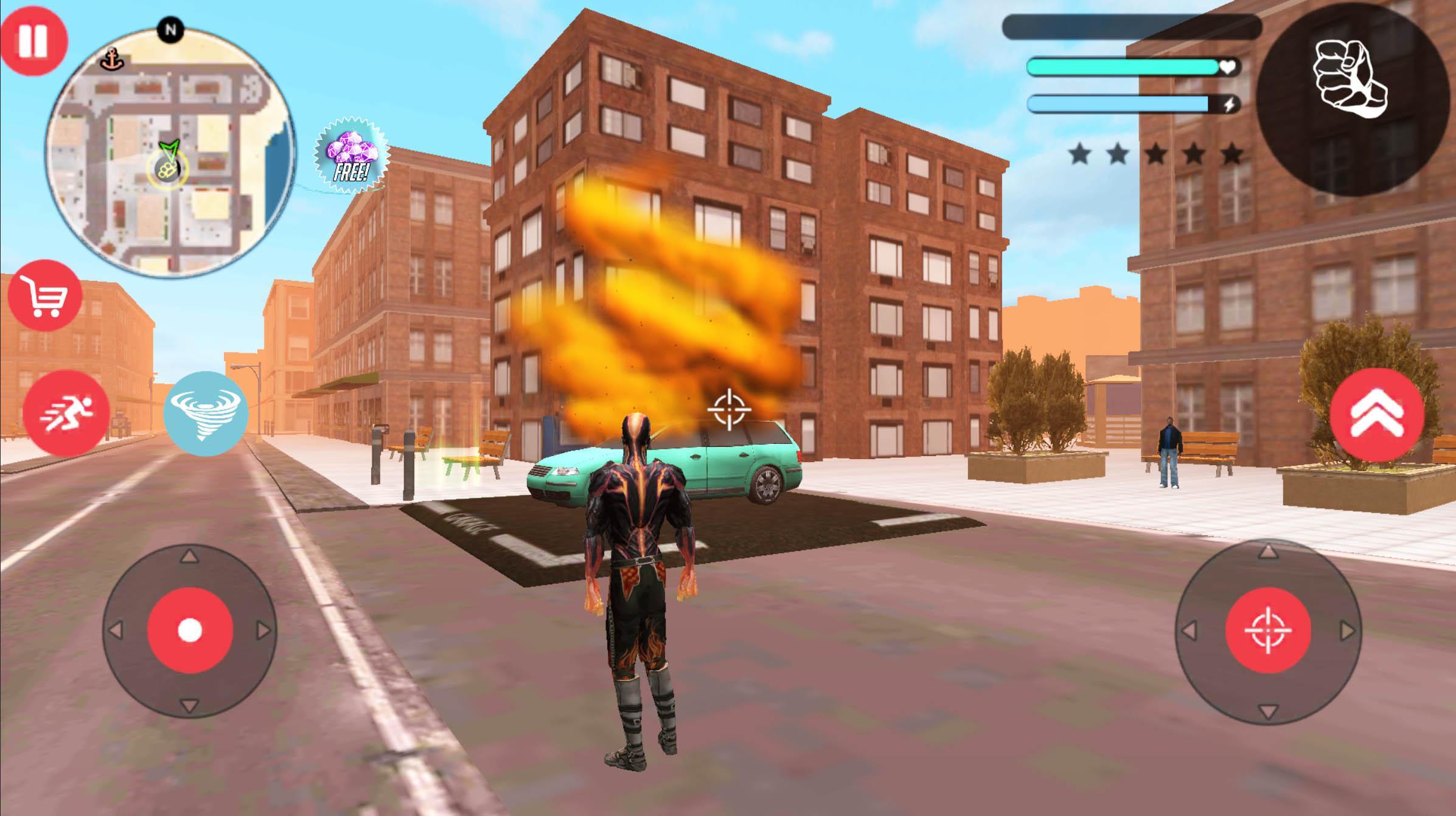 Immortal Tornado Flame Hero Vegas Crime Vice Sim