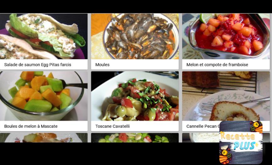 Recette plus