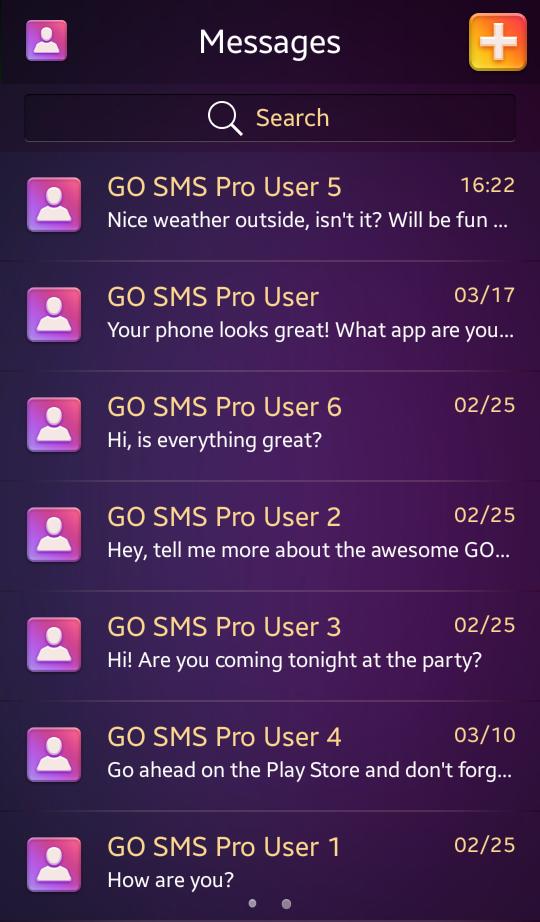 Multicolor for GO SMS