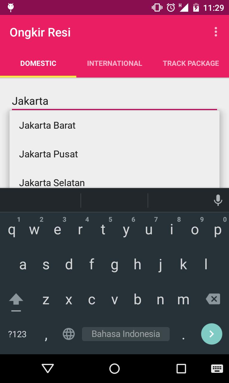 Ongkir Resi