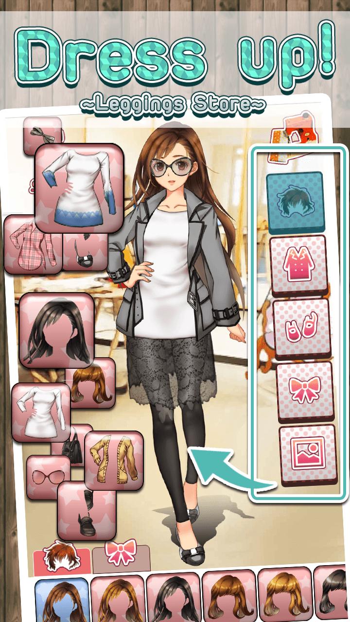Leggings Design-Girl dress up