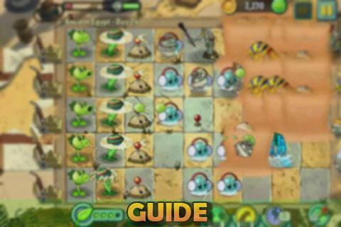 Guide Plants VS Zombies 2
