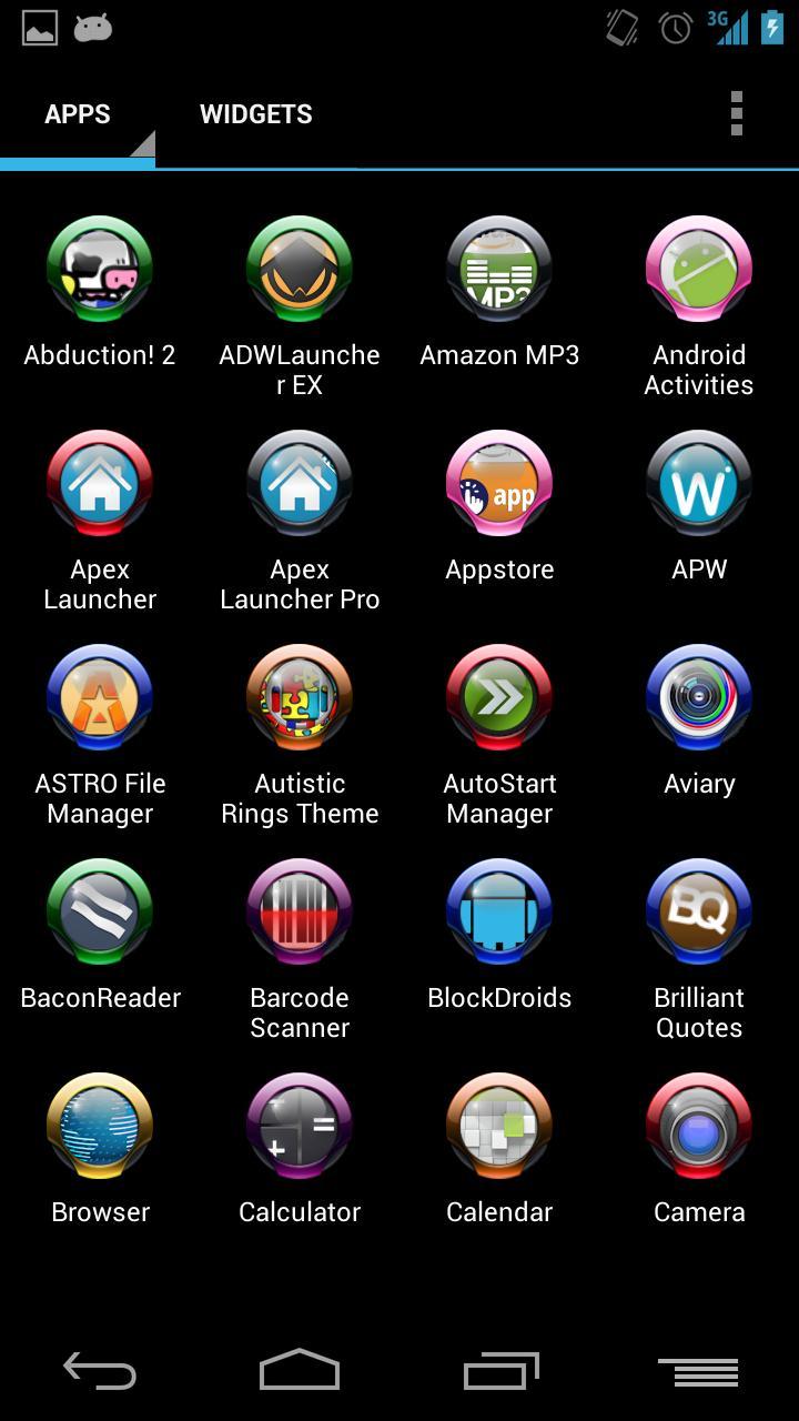 Glass Rings (adw apex nova)