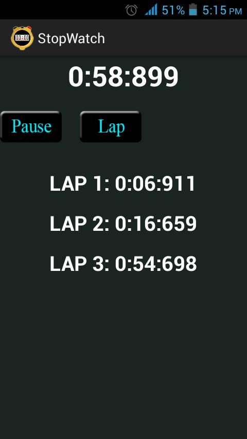 Smart Stopwatch