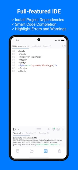 CodeSnack IDE