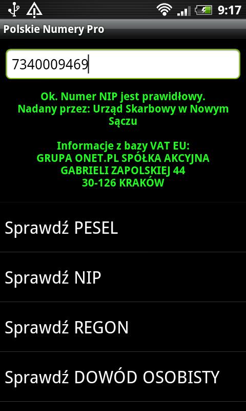 Polskie numery