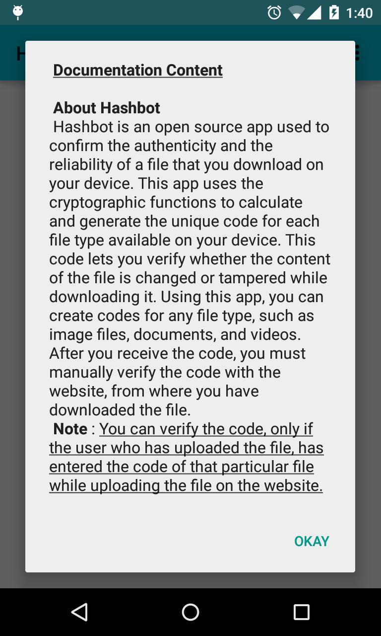 Hashbot