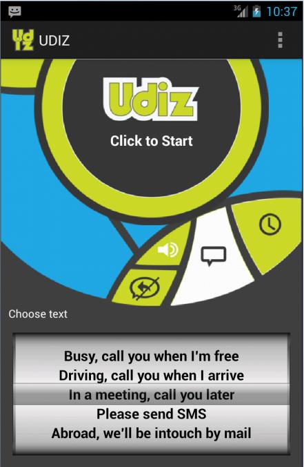 UDIZ Auto-reply