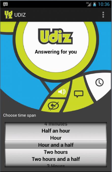 UDIZ Auto-reply