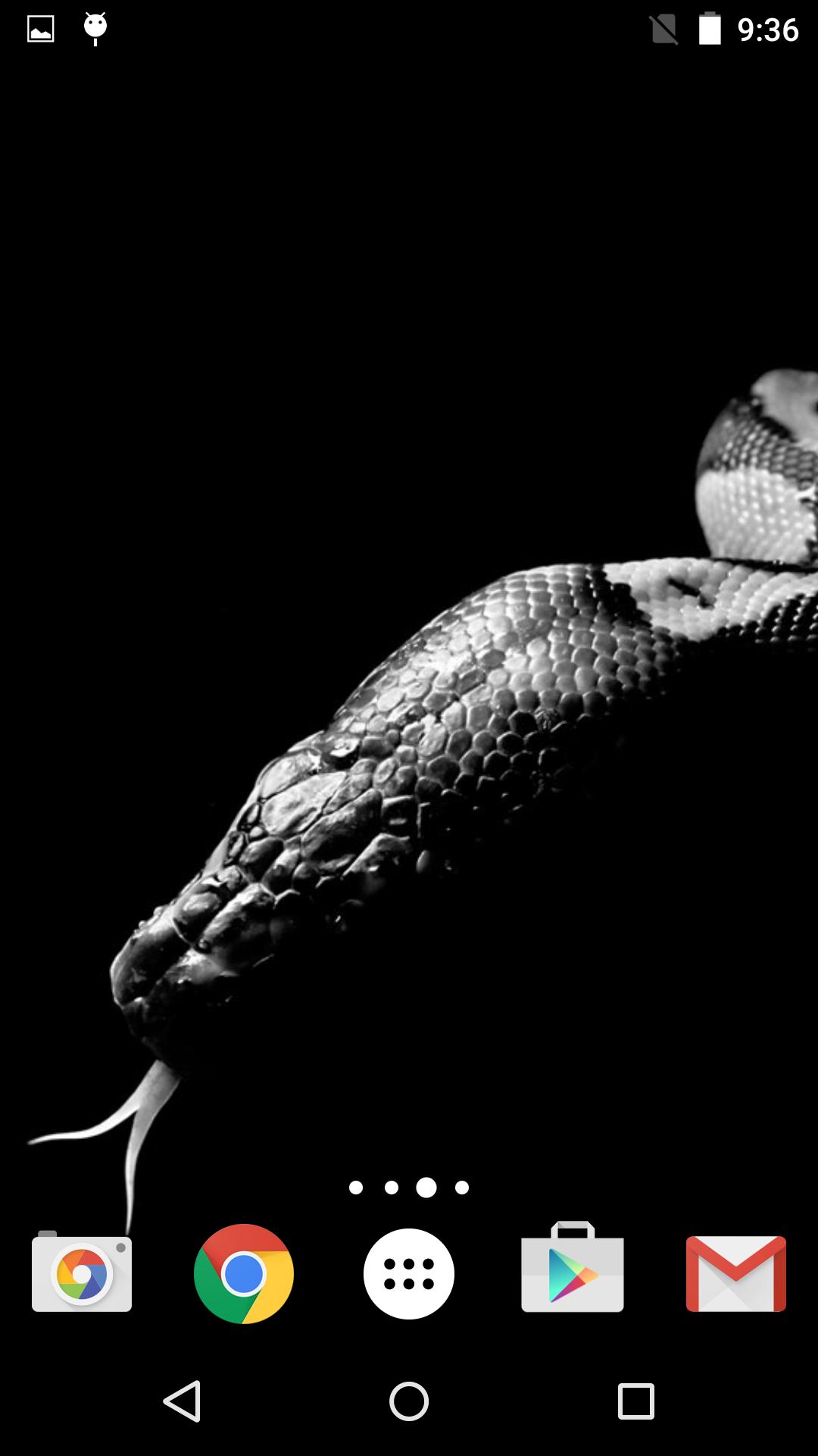 Snakes Live Wallpaper