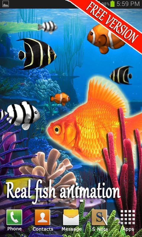 Galaxy Aquarium Live Wallpaper