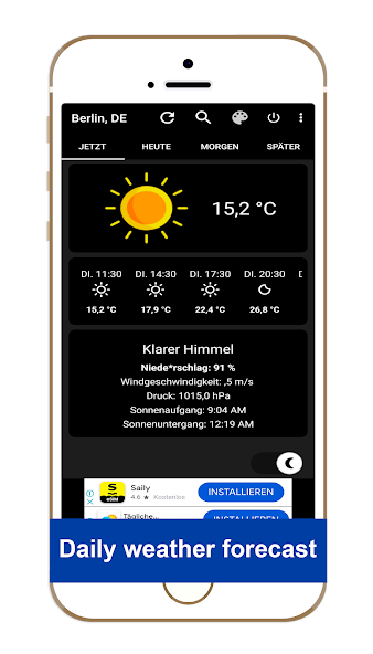 Wetter 24 Stunden