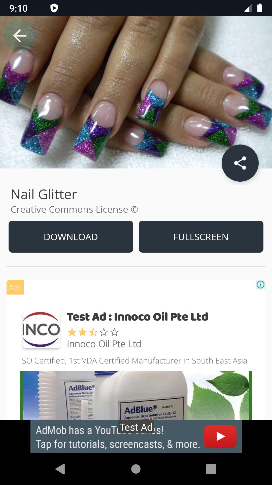 Nail Glitter Ideas